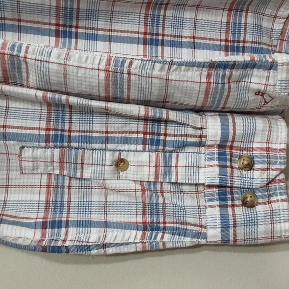 Alesbury men's plaid shirt button down casual size LT - Picture 4 of 8